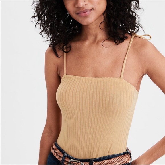 American Eagle Outfitters Tops - AE Tie Strap Bodysuit